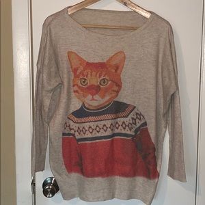 Sweater cat sweater 🐱
